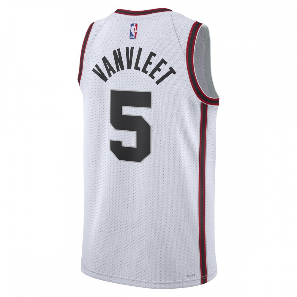 Fred VanVleet Houston Rockets Unisex 2024/25 Swingman Player Jersey - City Edition - White-Pro Kit Vault | Brand New 26/27 Sports Jerseys